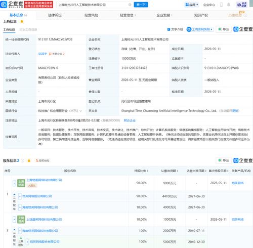 愷英網絡成立人工智能技術公司 布局信息技術咨詢服務新賽道